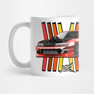 silvia s14 kouki v8 ls1 dragster red Mug